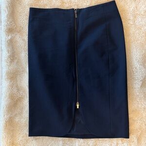 Ann Taylor Factory Midnight Blue Pencil Skirt
